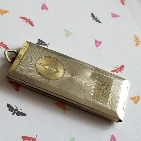 Relisted - Vintage Freemason locket Masonic Free mason - Picture 3 of 8